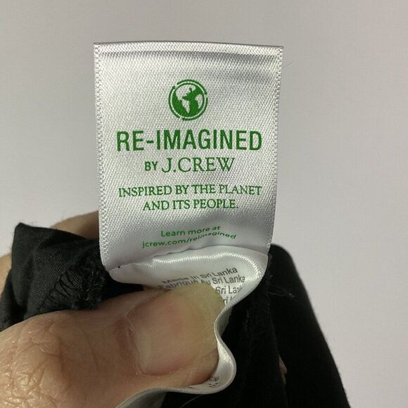 J. Crew Factory Kelsey flare pant, Black, Size 12, cotton/viscose/elastane - Picture 11 of 15